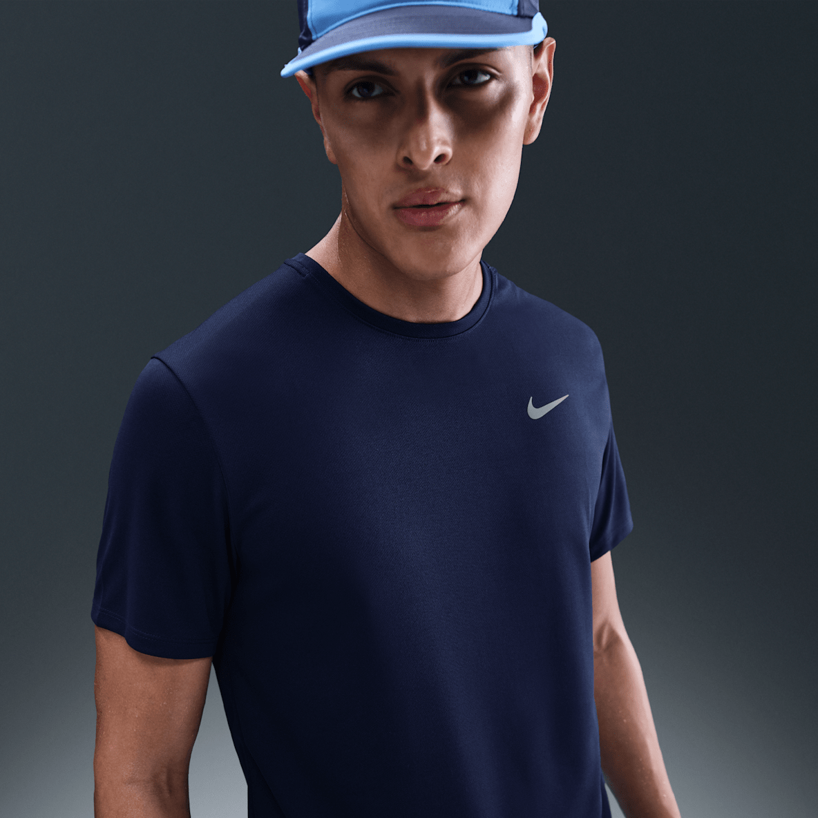 Nike Miler Men's Dri-FIT UV Short-Sleeve Running Top