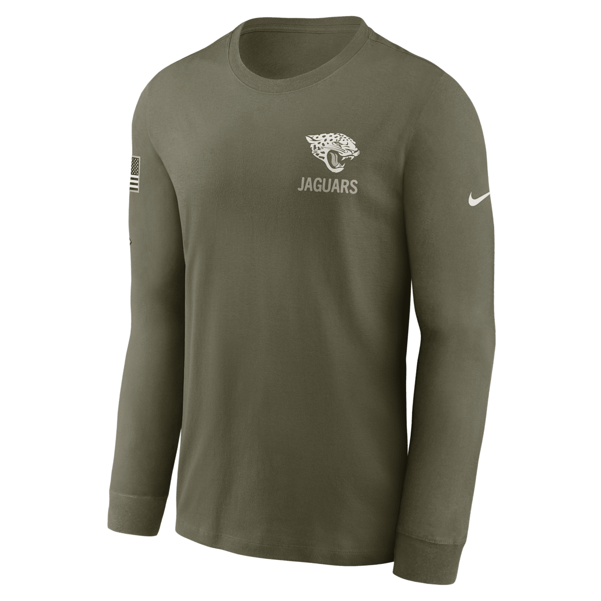 Jacksonville Jaguars Salute to Service Jacksonville Jaguars Salute to Service Men's Nike NFL Long-Sleeve T-Shirt