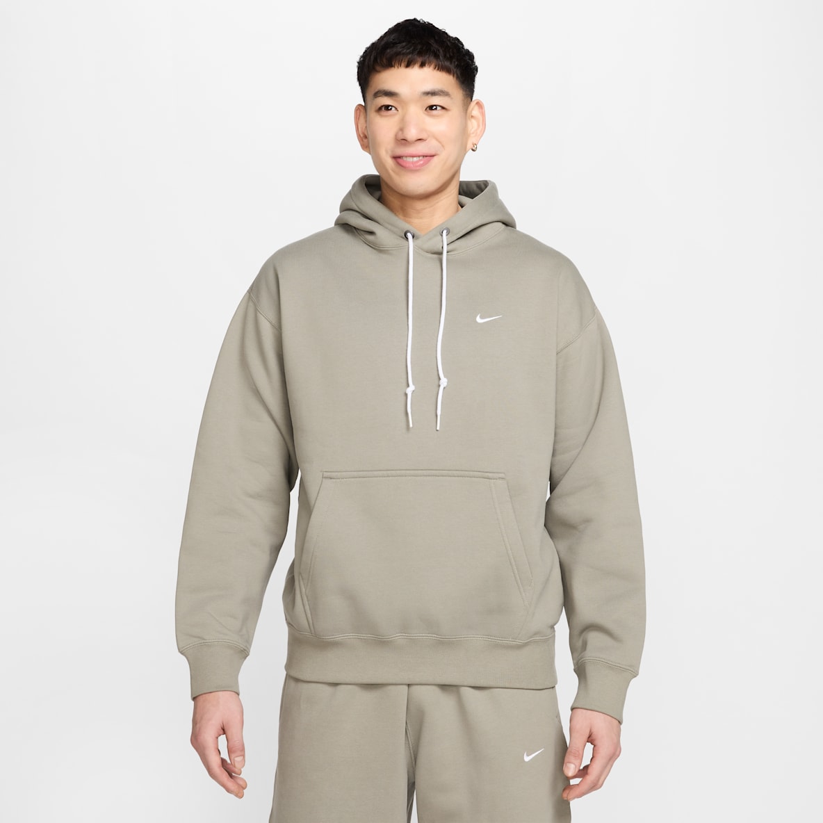 Nike Solo Swoosh Nike Solo Swoosh Men's Fleece Pullover Hoodie