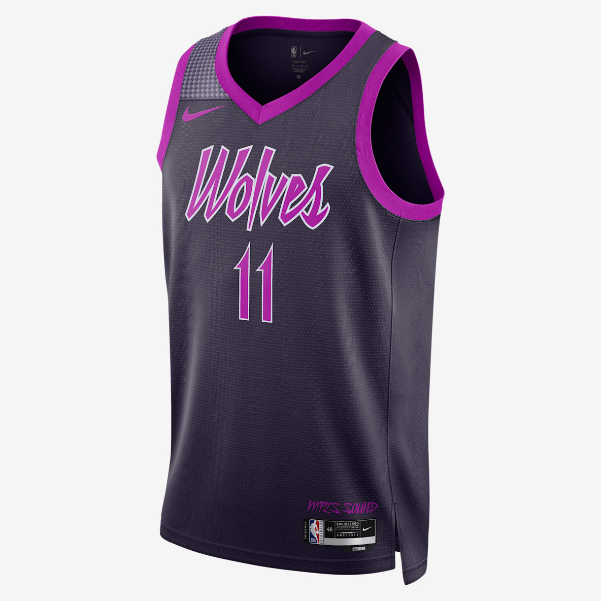 Naz Reid Minnesota Timberwolves City Edition Naz Reid Minnesota Timberwolves City Edition Men's Nike NBA Swingman Jersey