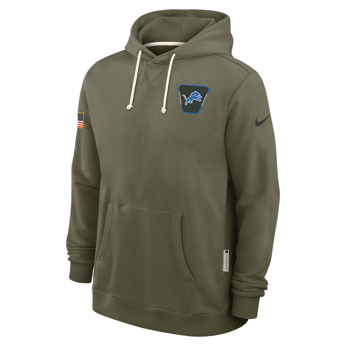 Detroit Lions Salute to Service Sideline Dominant Force Detroit Lions Salute to Service Sideline Dominant Force Men's Nike Dri-FIT NFL Pullover Hoodie