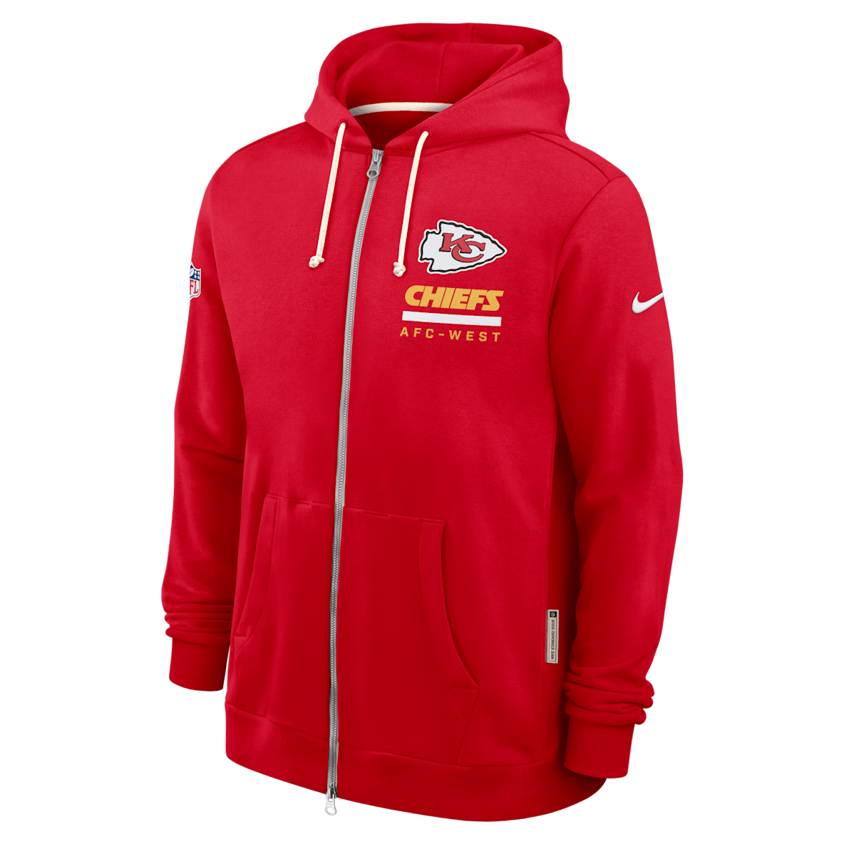 Kansas City Chiefs Utility Player Sideline Kansas City Chiefs Utility Player Sideline Men's Nike Dri-FIT NFL Full-Zip Hoodie