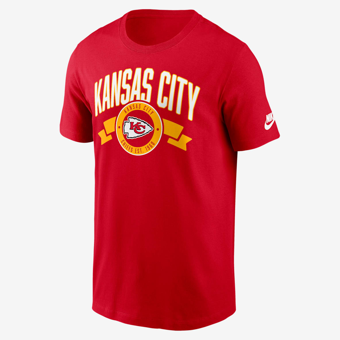 Kansas City Chiefs Rewind Front And Back Hit Essential Kansas City Chiefs Rewind Front And Back Hit Essential Men's Nike NFL T-Shirt