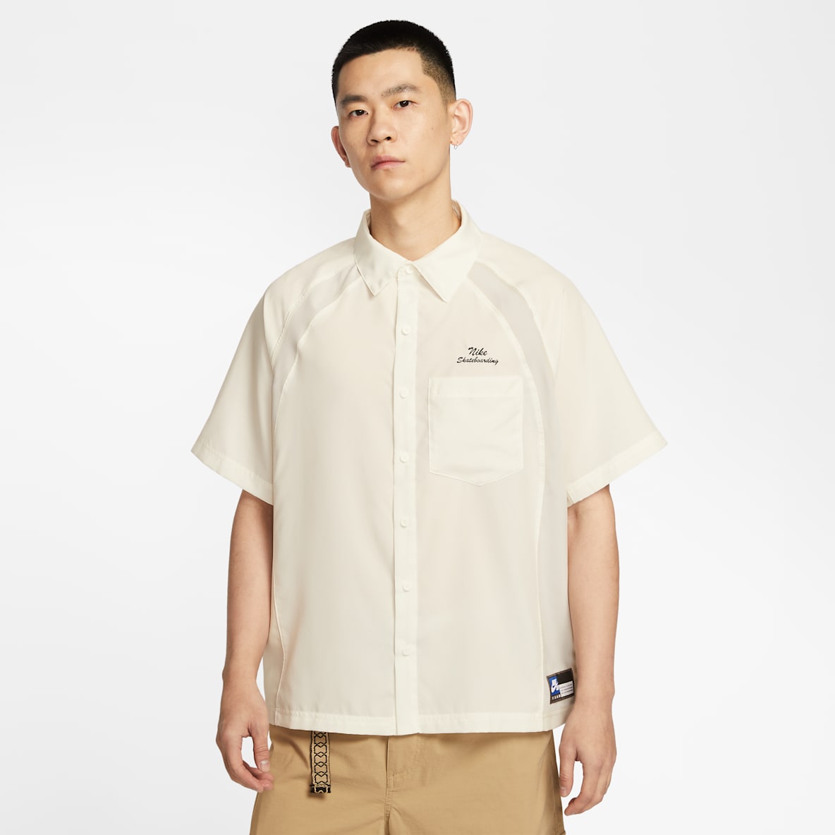 Nike SB Nike SB Dri-FIT Woven Short-Sleeve Bowler Shirt