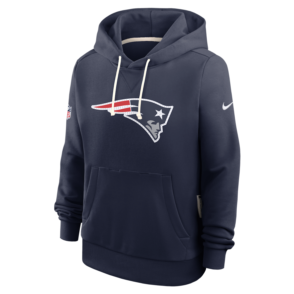 New England Patriots Sideline New England Patriots Sideline Women's Nike Dri-FIT NFL Pullover Hoodie