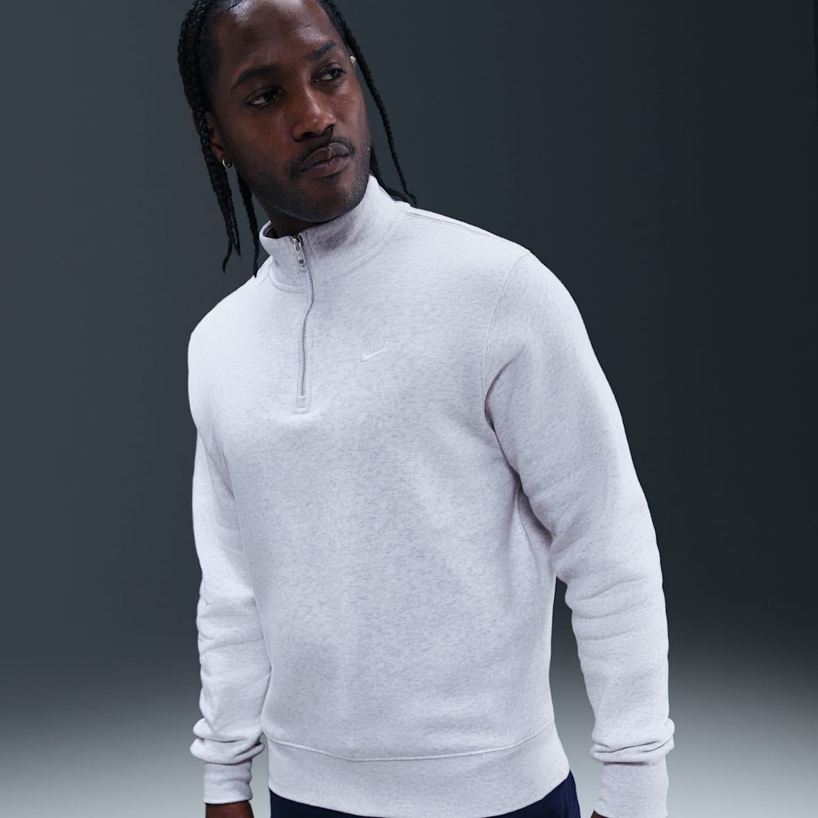 Nike Sportswear Club Men's 1/2-Zip Fleece Top