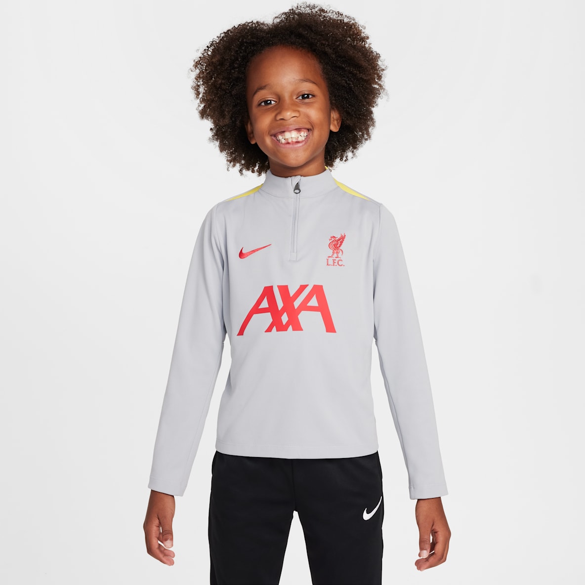 Liverpool FC Academy Pro 3e tenue Liverpool FC Academy Pro 3e tenue Haut d'entraînement de foot en maille Nike Dri-FIT pour enfant