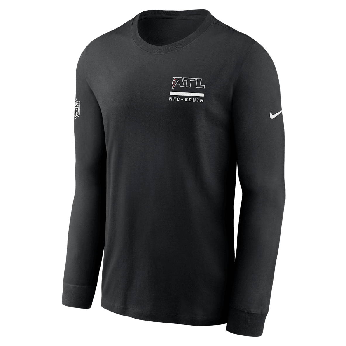 Atlanta Falcons Sideline Team Issue Atlanta Falcons Sideline Team Issue Men's Nike Dri-FIT NFL Long-Sleeve T-Shirt