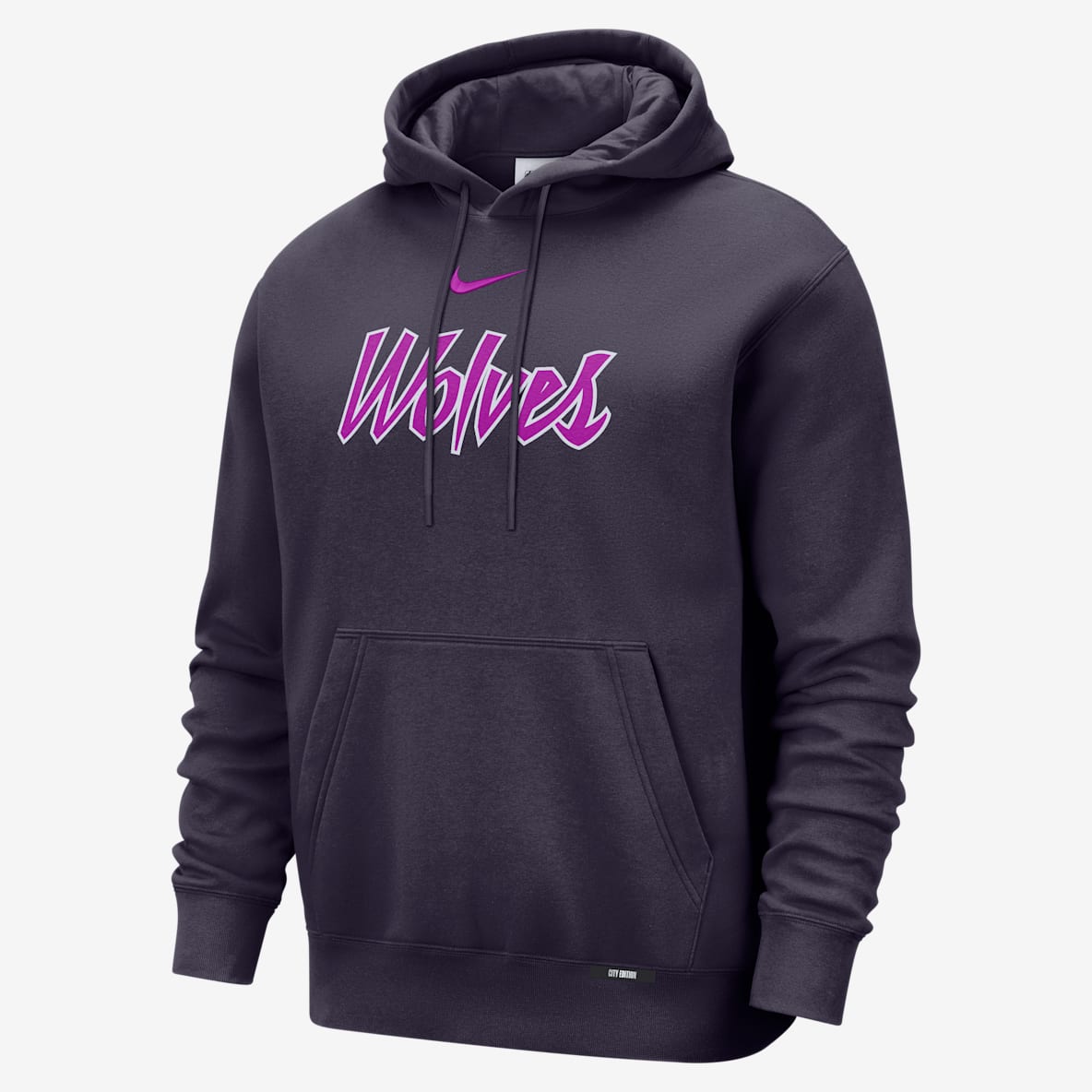 Minnesota Timberwolves City Edition Men's Nike Basketball Club Pull-Over Hoodie