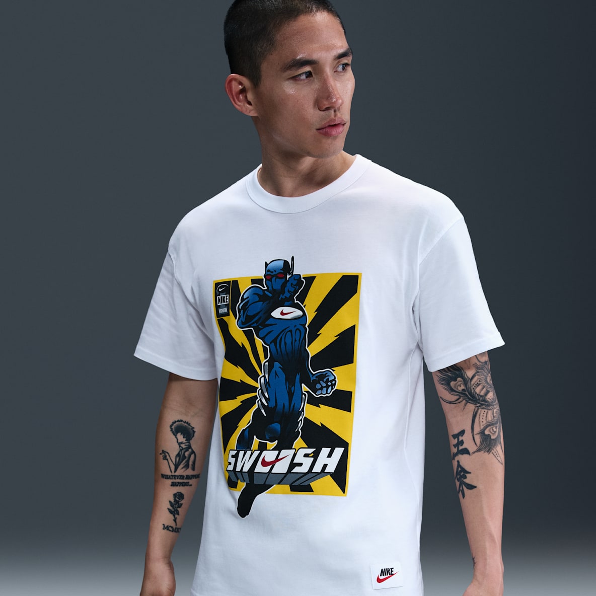 Nike メンズ マックス90 フィットネス Tシャツ