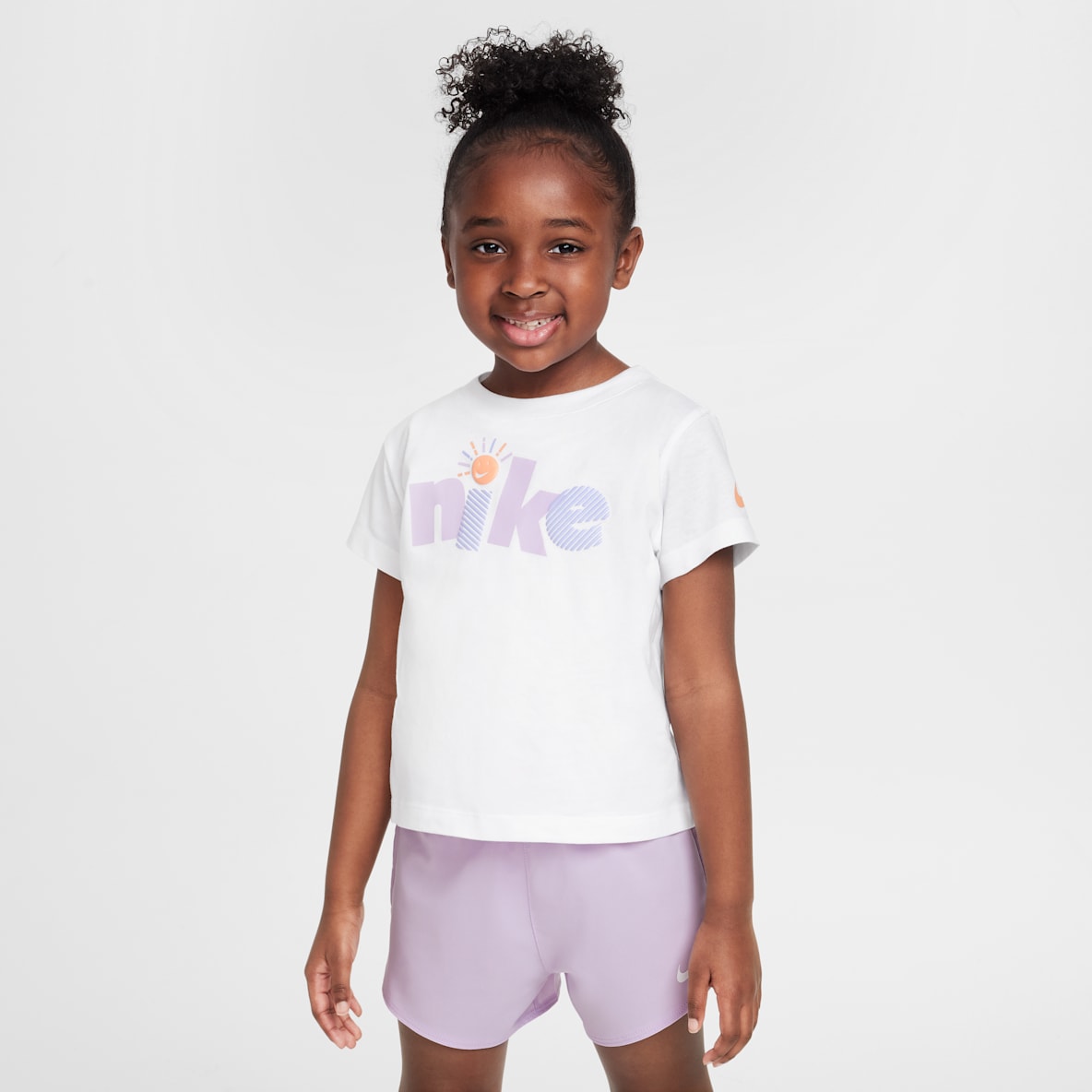 Nike Sunny Swoosh Little Kids' Graphic T-Shirt