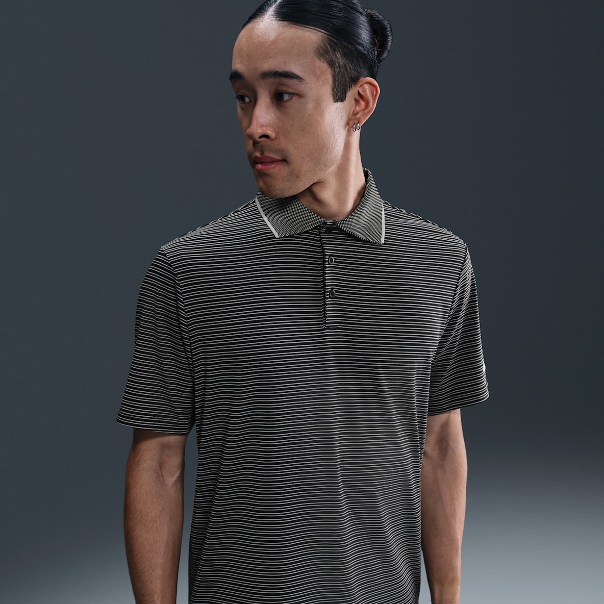 ナイキ ツアー メンズ Dri-FIT ストライプ ゴルフポロ