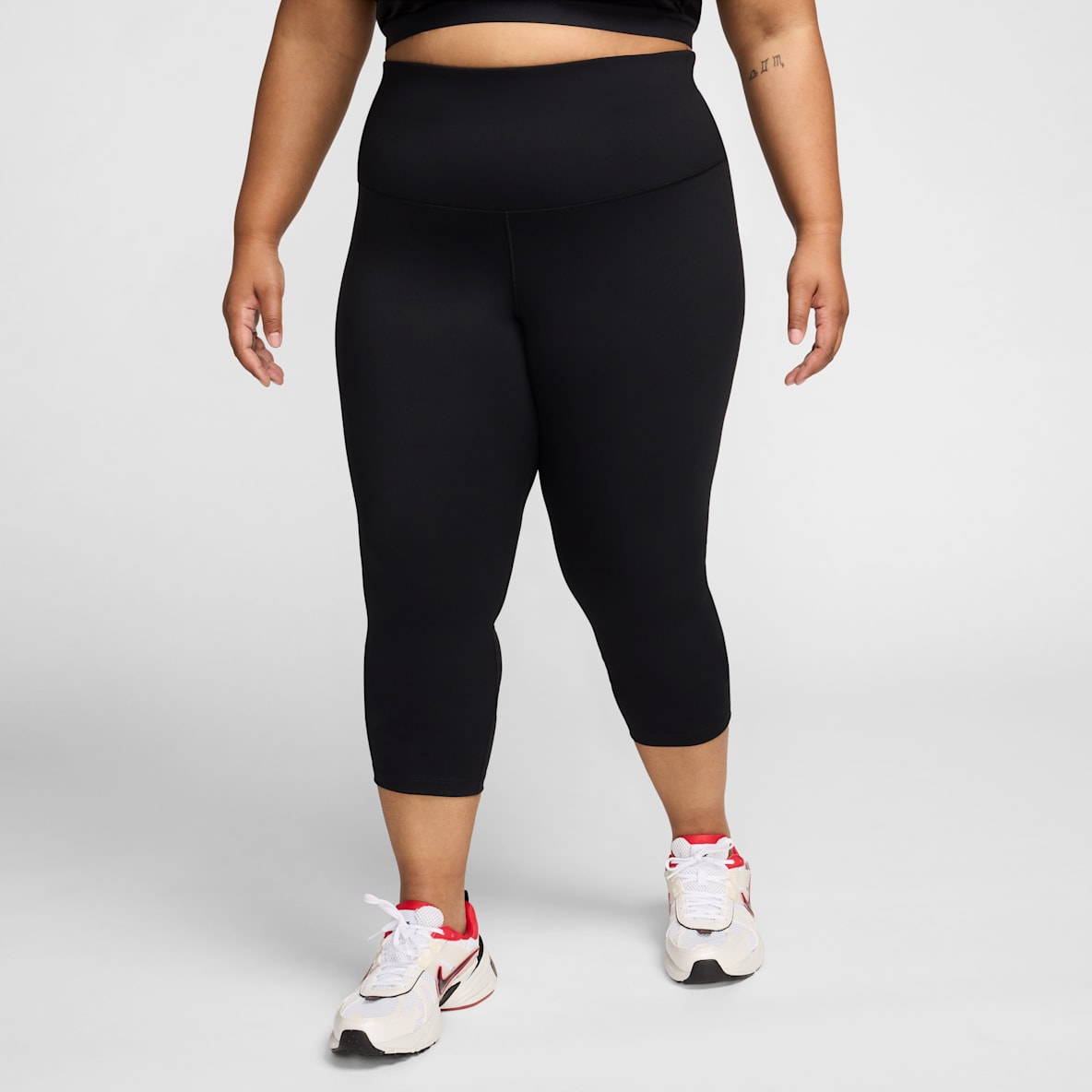 Nike One Nike One Women's High-Waisted Crop Leggings (Plus Size)