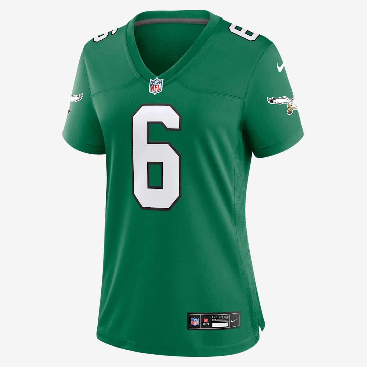 DeVonta Smith Philadelphia Eagles DeVonta Smith Philadelphia Eagles Women's Nike NFL Game Football Jersey