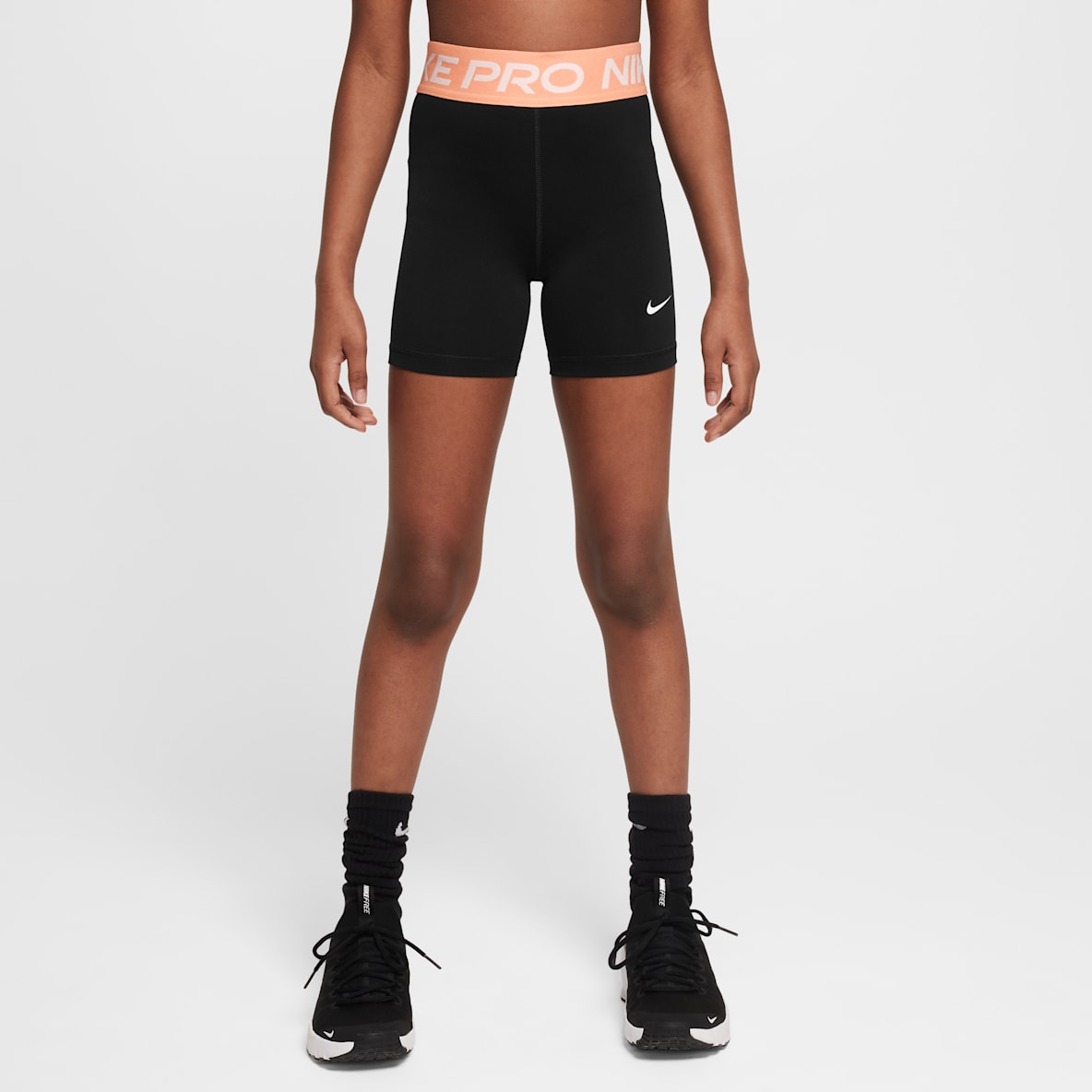 Nike Pro Nike Pro Big Kids' (Girls') Dri-FIT 5" Shorts