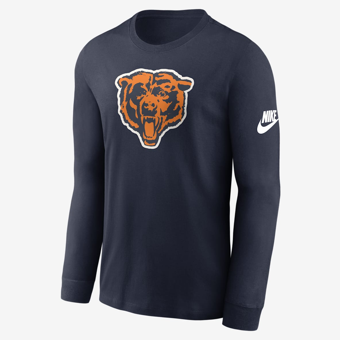 Chicago Bears Rewind Essential Men's Nike NFL Long-Sleeve T-Shirt
