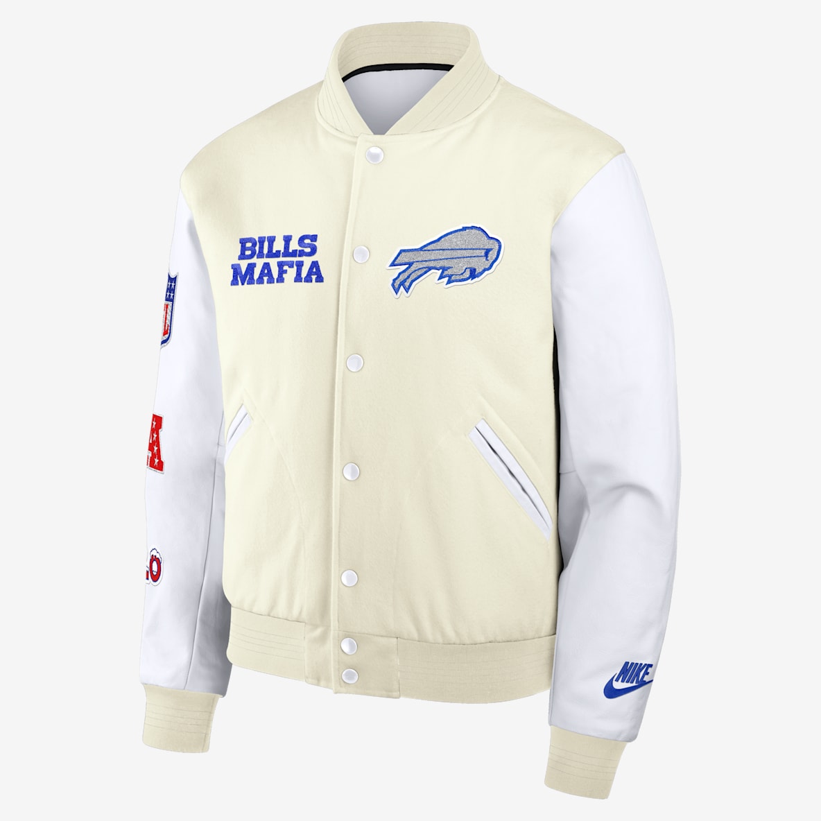 Buffalo Bills Rivalries Collection Buffalo Bills Rivalries Collection Men's Nike NFL Full-Snap Varsity Jacket