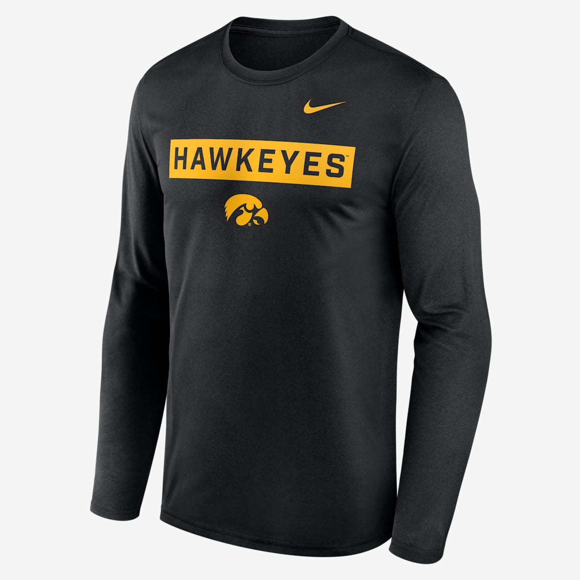 Iowa Primetime Legend 2-Hit Iowa Primetime Legend 2-Hit Men's Nike Dri-FIT College Long-Sleeve T-Shirt