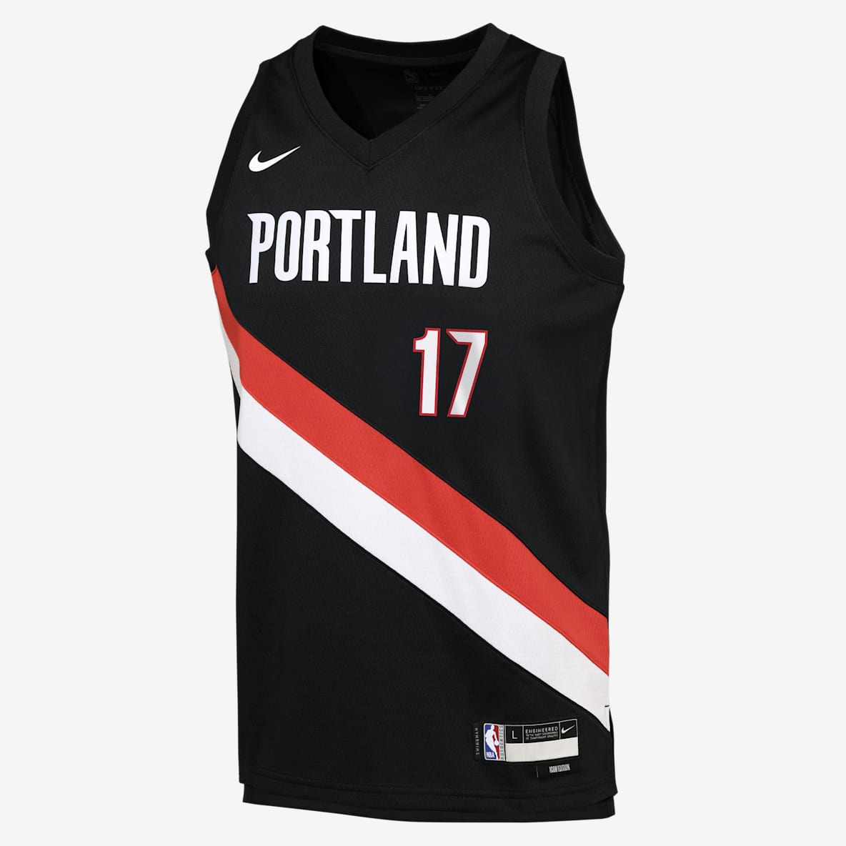 Shaedon Sharpe Portland Trail Blazers Icon Edition Camiseta para niños talla grande Nike NBA