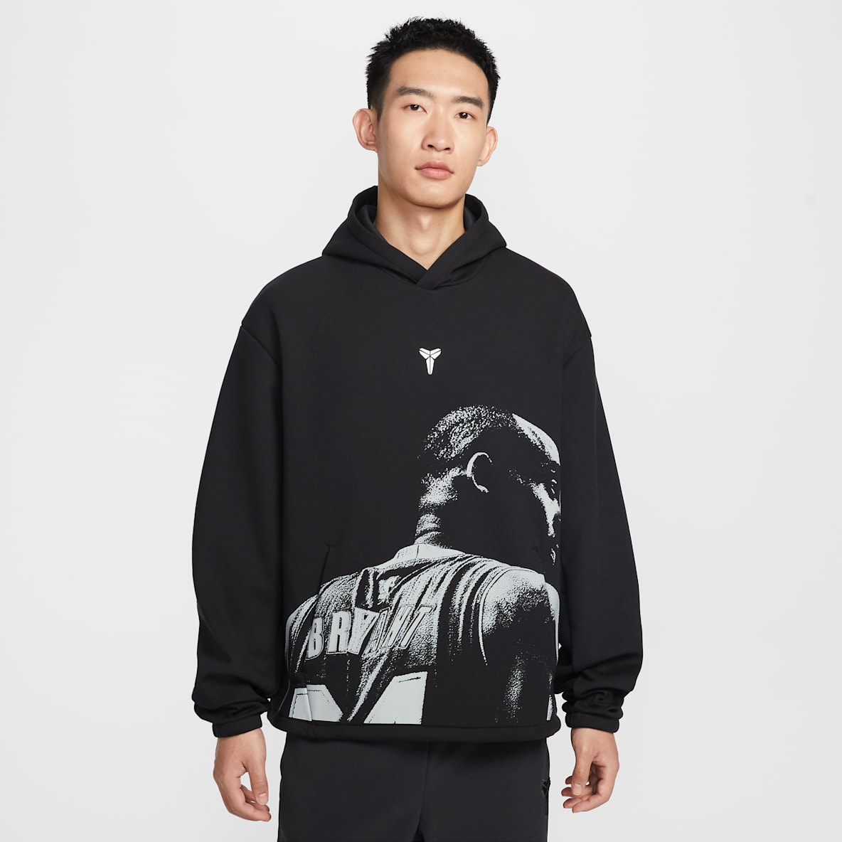 コービー メンズ Dri-FIT フリース プルオーバー バスケットボールパーカー