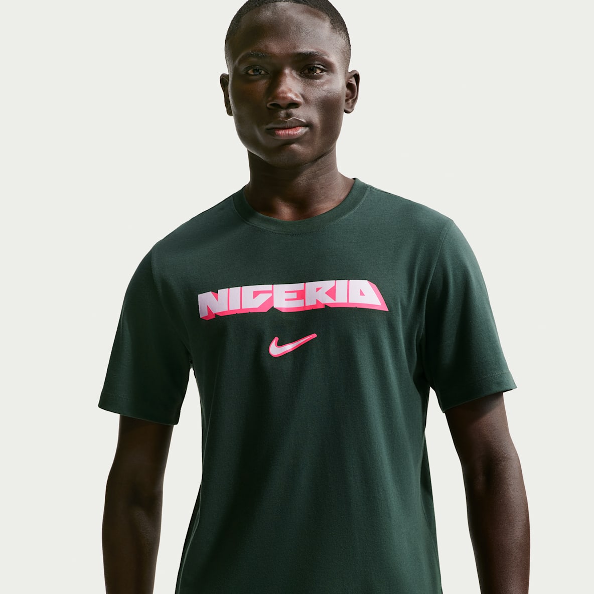 Nigeria Playera de fútbol Nike para hombre