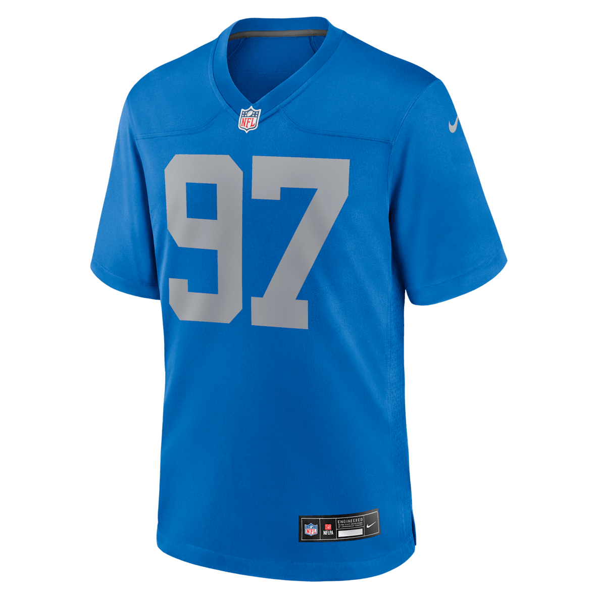 Aidan Hutchinson Detroit Lions Aidan Hutchinson Detroit Lions Men's Nike NFL Game Football Jersey