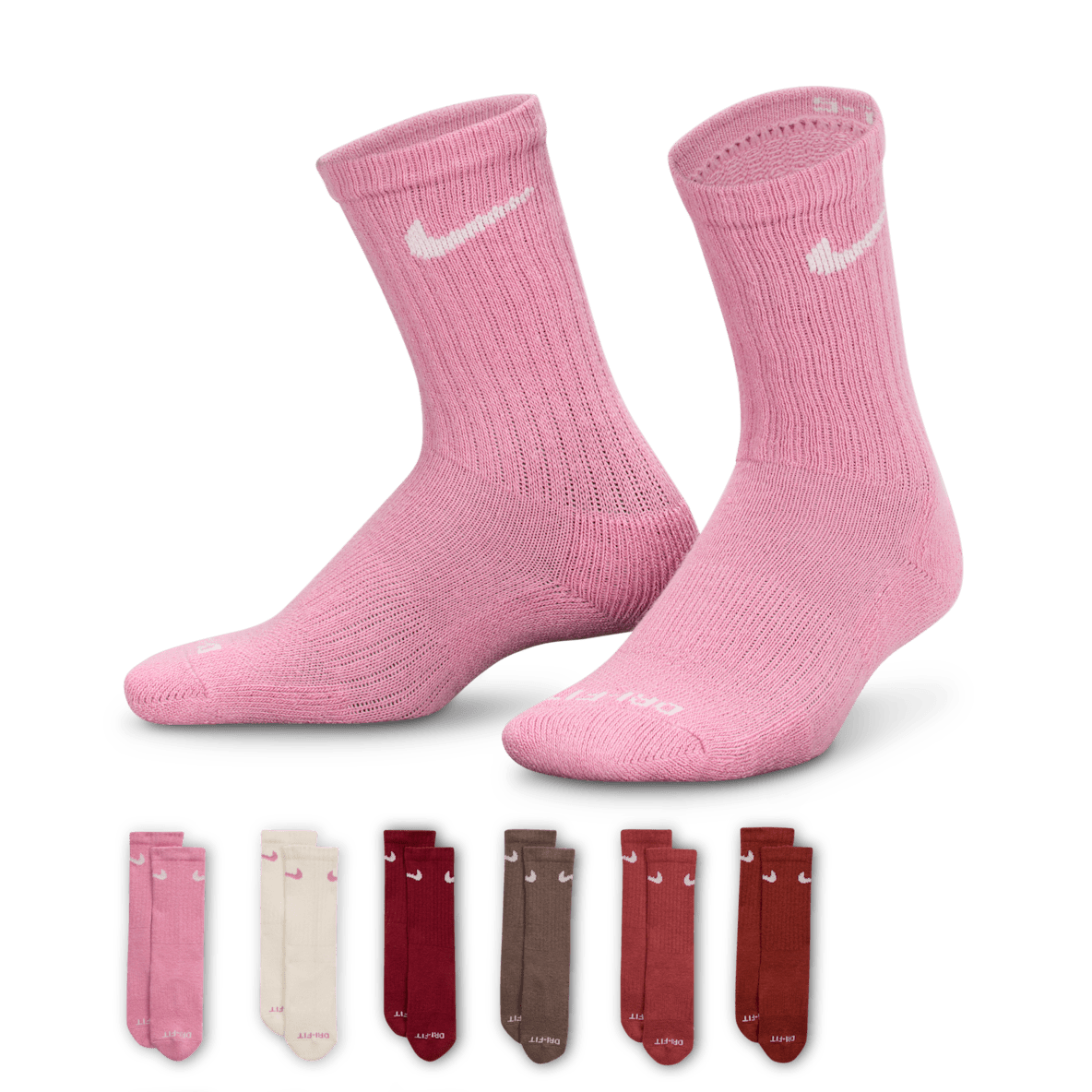 Nike Dri-FIT Performance Basics Nike Dri-FIT Performance Basics Magas szárú zokni kisgyerekeknek (6 pár)