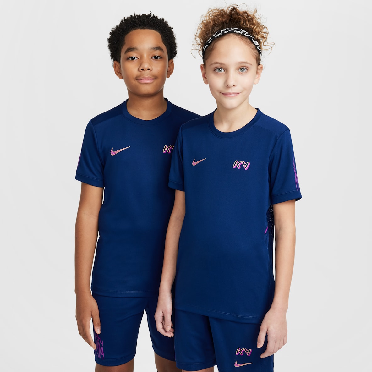 Kylian Mbappé Academy Kylian Mbappé Academy Older Kids' Dri-FIT Football Top