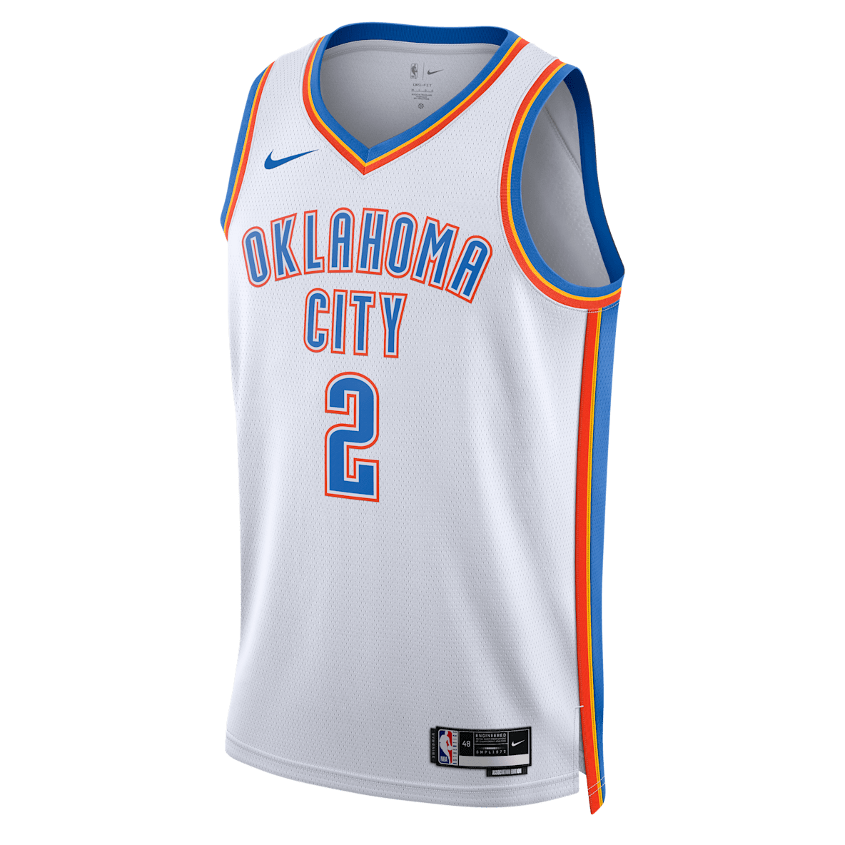 Shai Gilgeous-Alexander Oklahoma City Thunder 2022/23 Association Edition Shai Gilgeous-Alexander Oklahoma City Thunder 2022/23 Association Edition Men's Nike Dri-FIT NBA Swingman Jersey