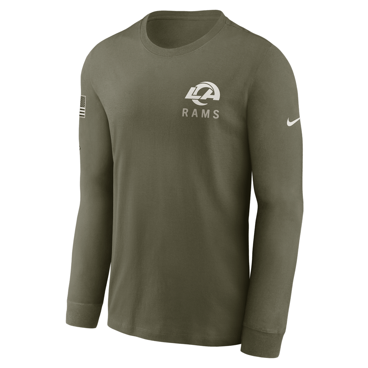 Los Angeles Rams Salute to Service Los Angeles Rams Salute to Service Men's Nike NFL Long-Sleeve T-Shirt