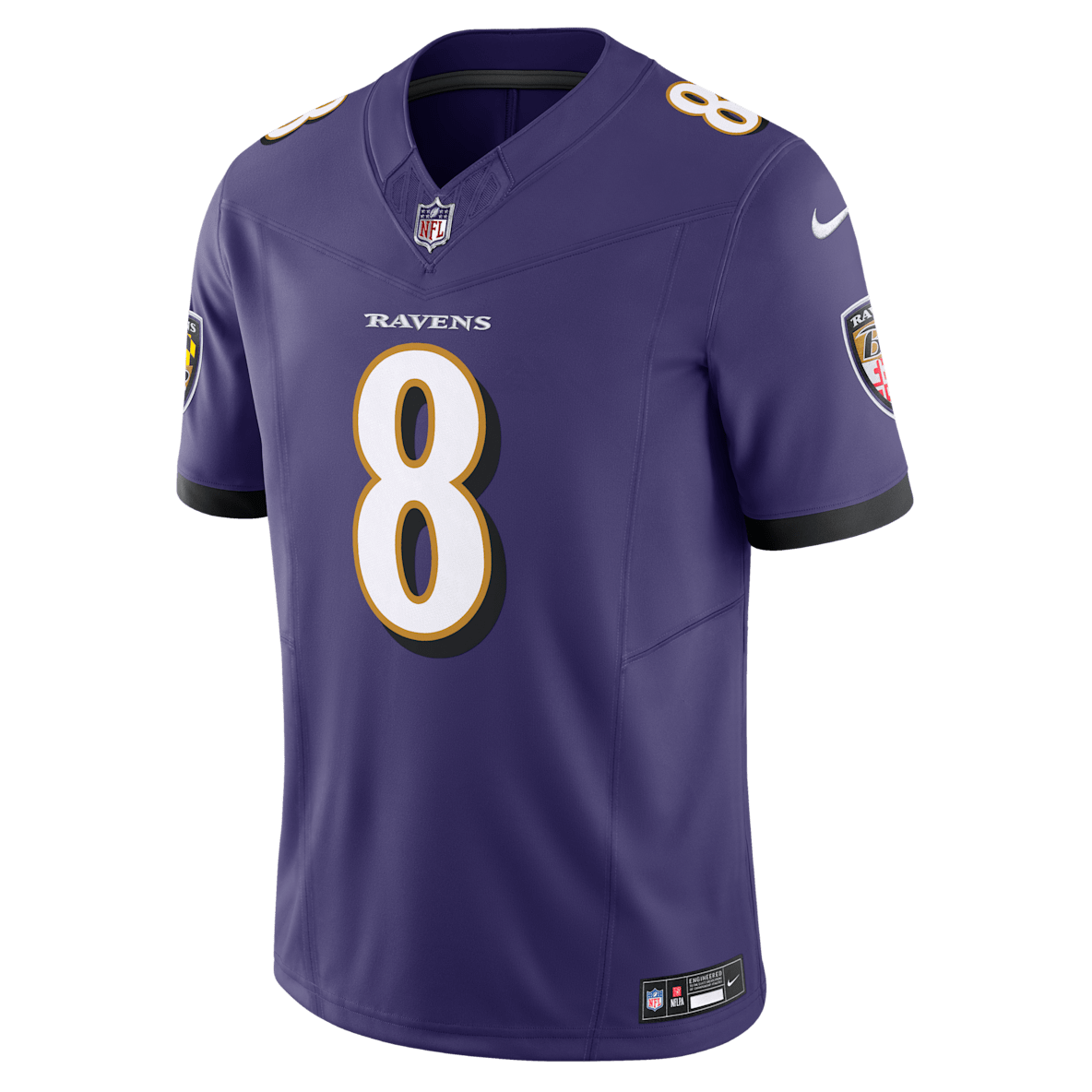 Lamar Jackson Baltimore Ravens Lamar Jackson Baltimore Ravens Men's Nike Dri-FIT NFL Limited Football Jersey
