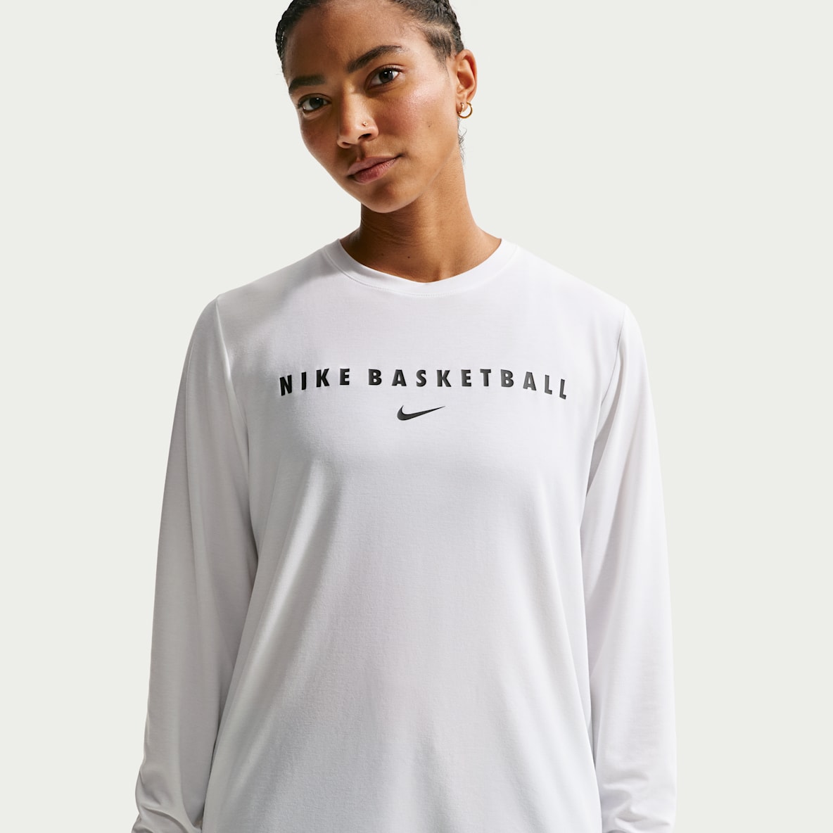 Nike Nike Långärmad baskettröja för uppvärmning Dri-FIT för kvinnor