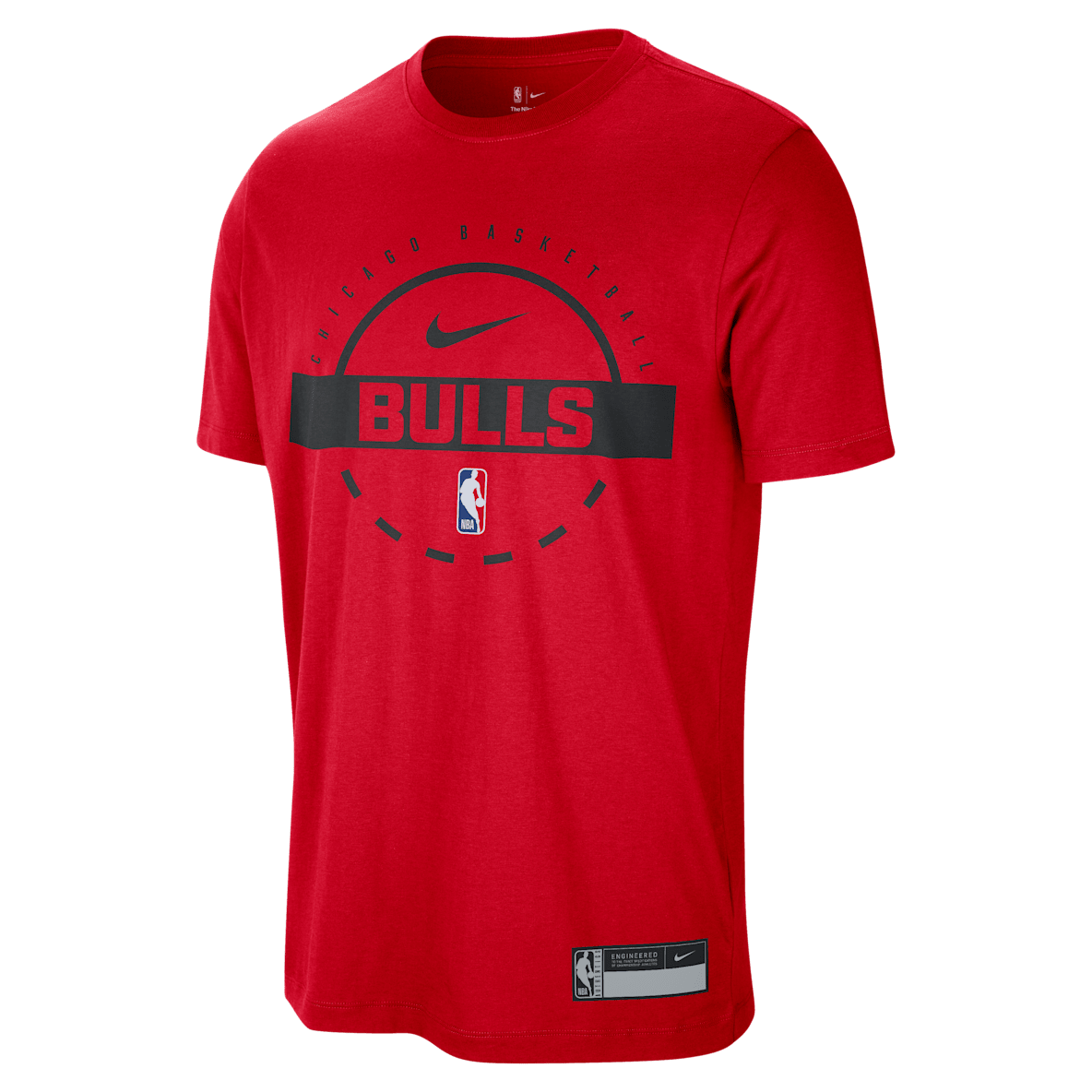 Chicago Bulls Authentics Chicago Bulls Authentics เสื้อยืดฝึกซ้อม Nike Dri-FIT NBA ผู้ชาย