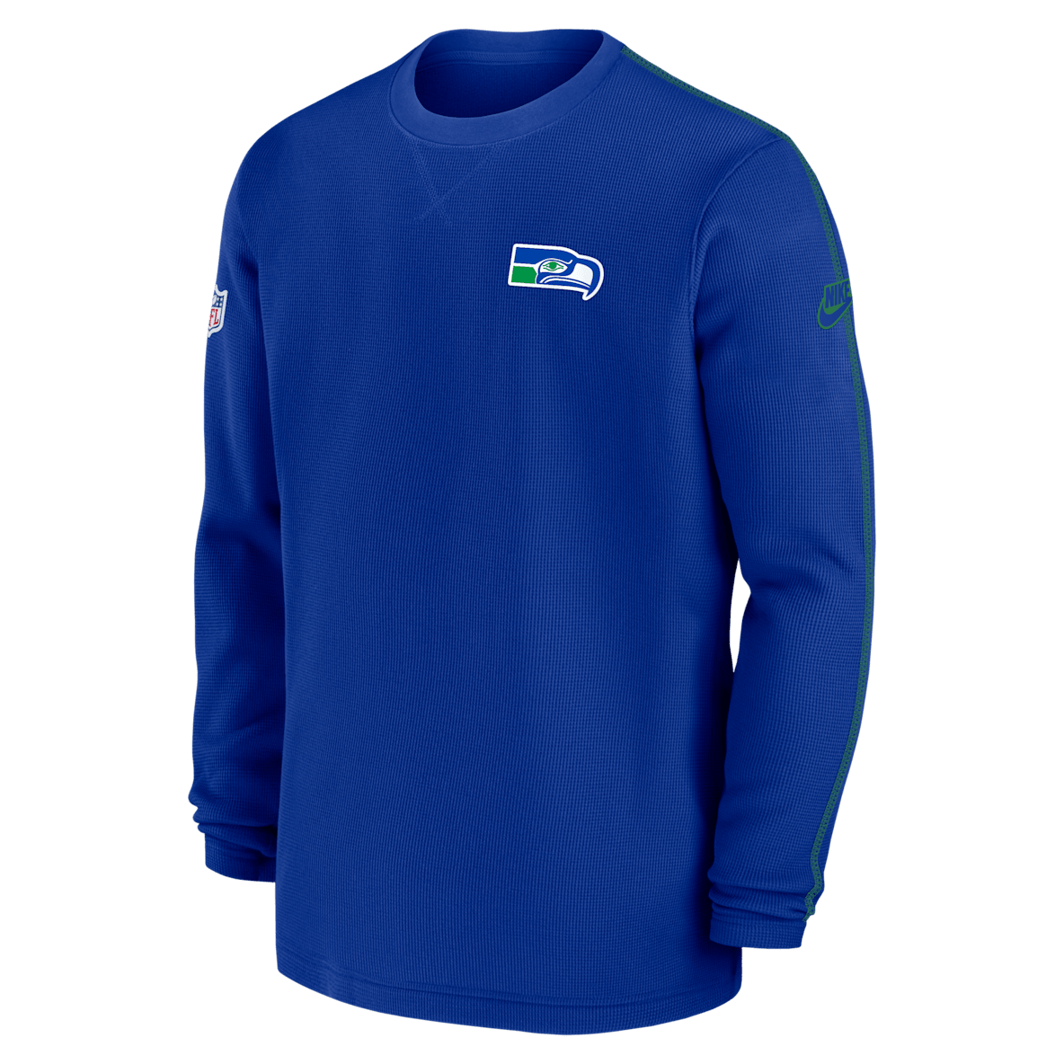 Seattle Seahawks Logo Coach Seattle Seahawks Logo Coach Men’s Nike NFL Long-Sleeve Top