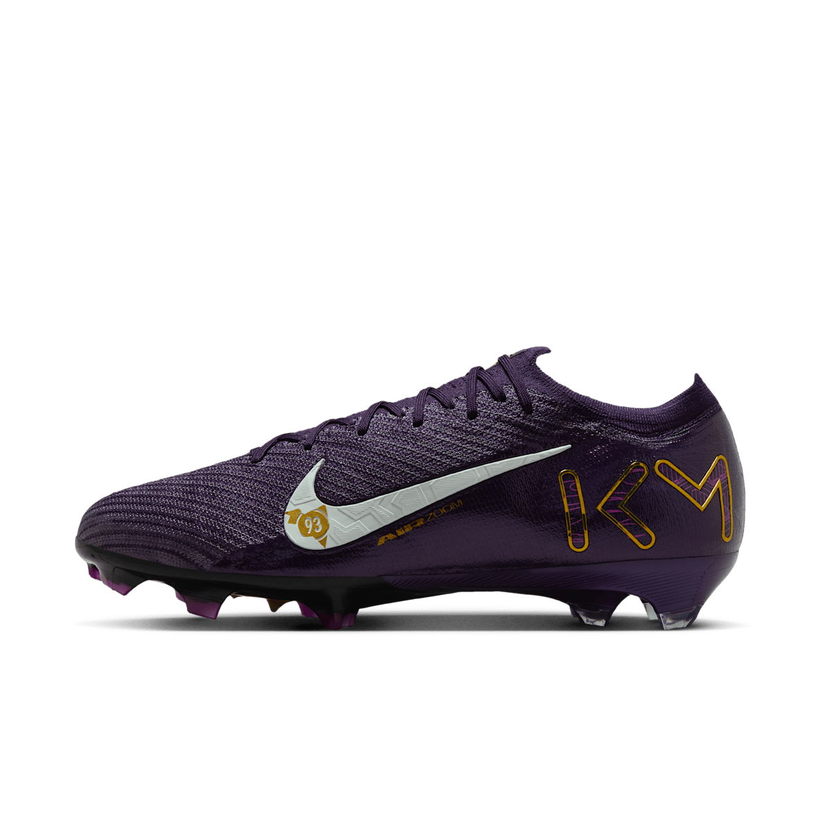 Nike Mercurial Vapor 16 Elite "Kylian Mbappé" รองเท้าสตั๊ดฟุตบอลไม่หุ้มข้อสำหรับพื้นสนามทั่วไป