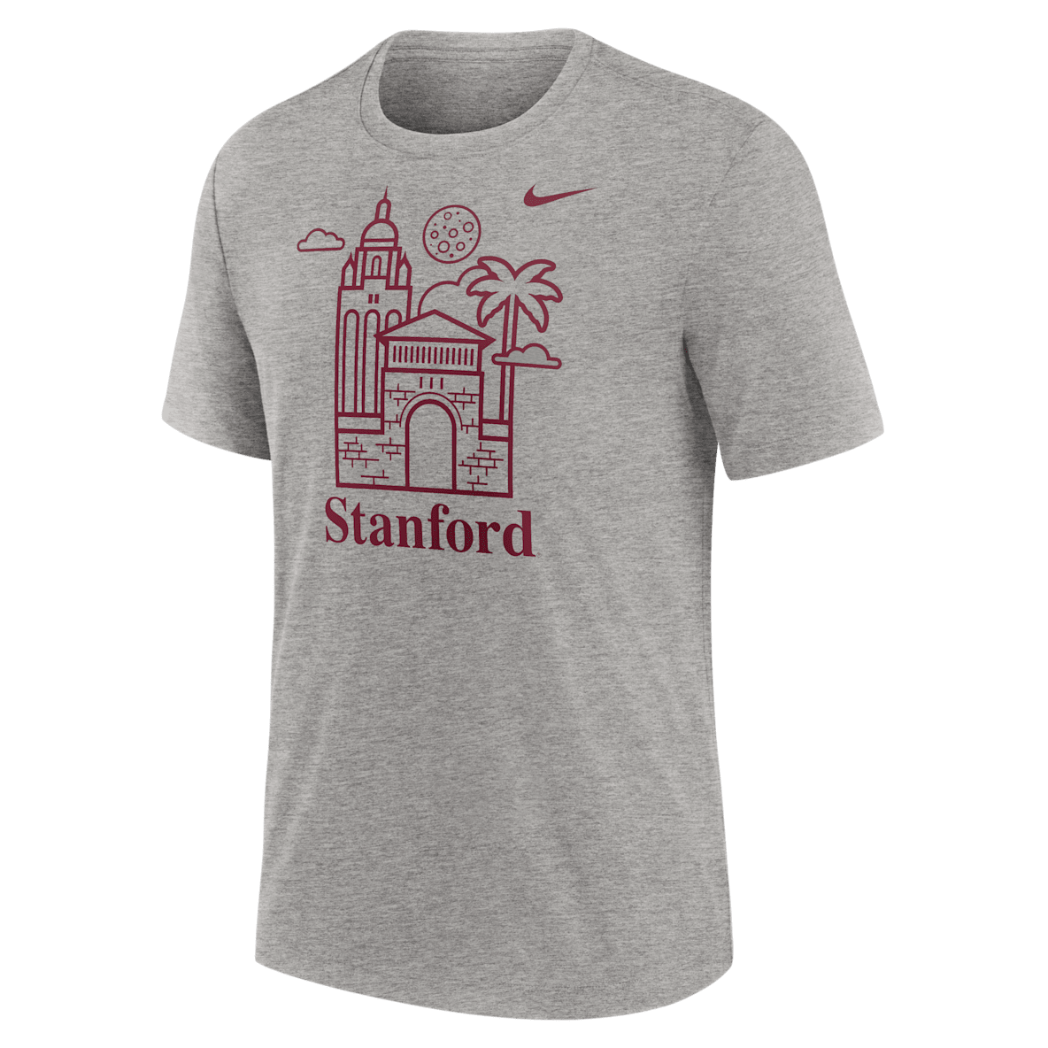 Stanford Cardinal Local Campus Time Honored Tradition Stanford Cardinal Local Campus Time Honored Tradition Playera universitaria Nike para hombre