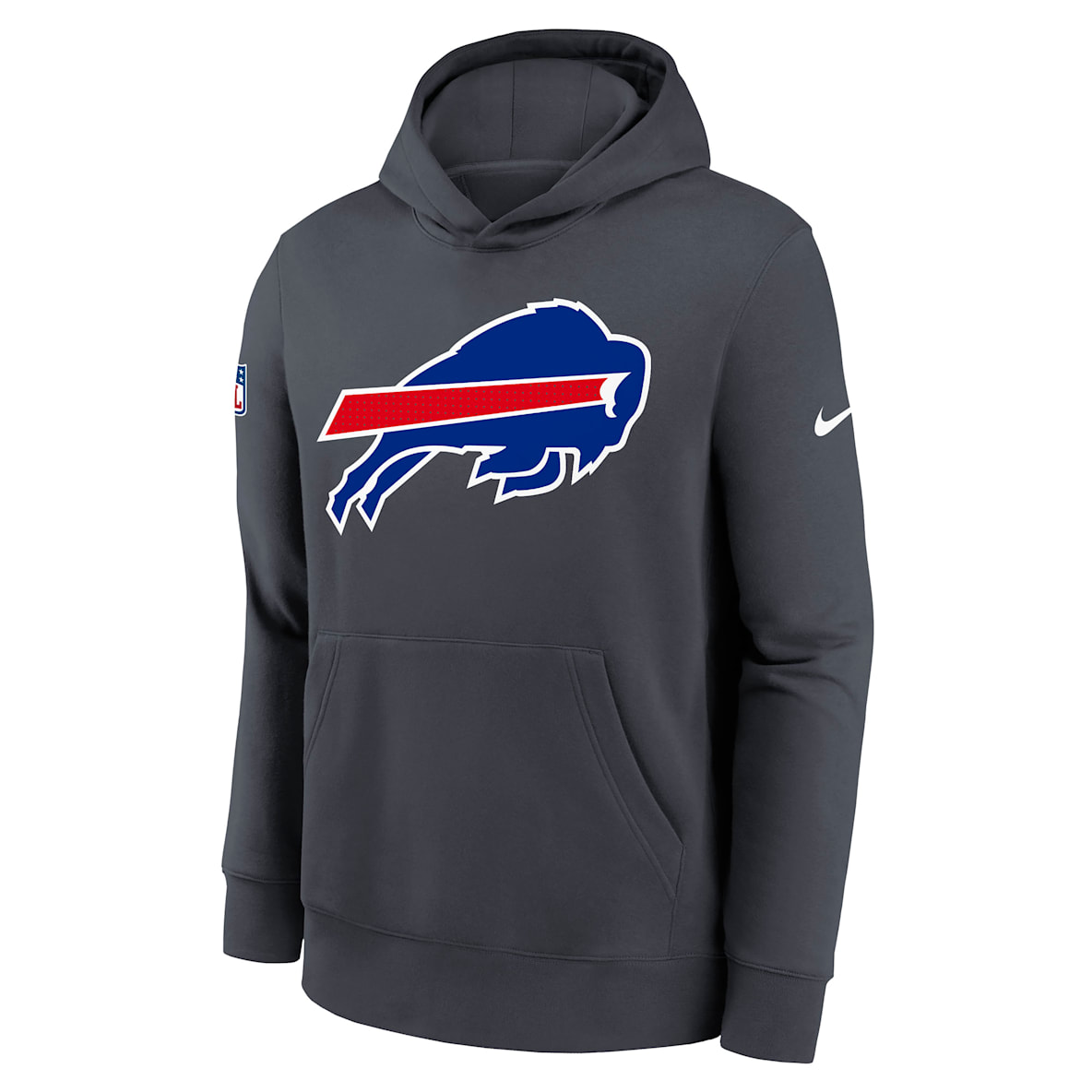 Buffalo Bills Sideline Club Buffalo Bills Sideline Club Big Kids' Nike NFL Pullover Hoodie
