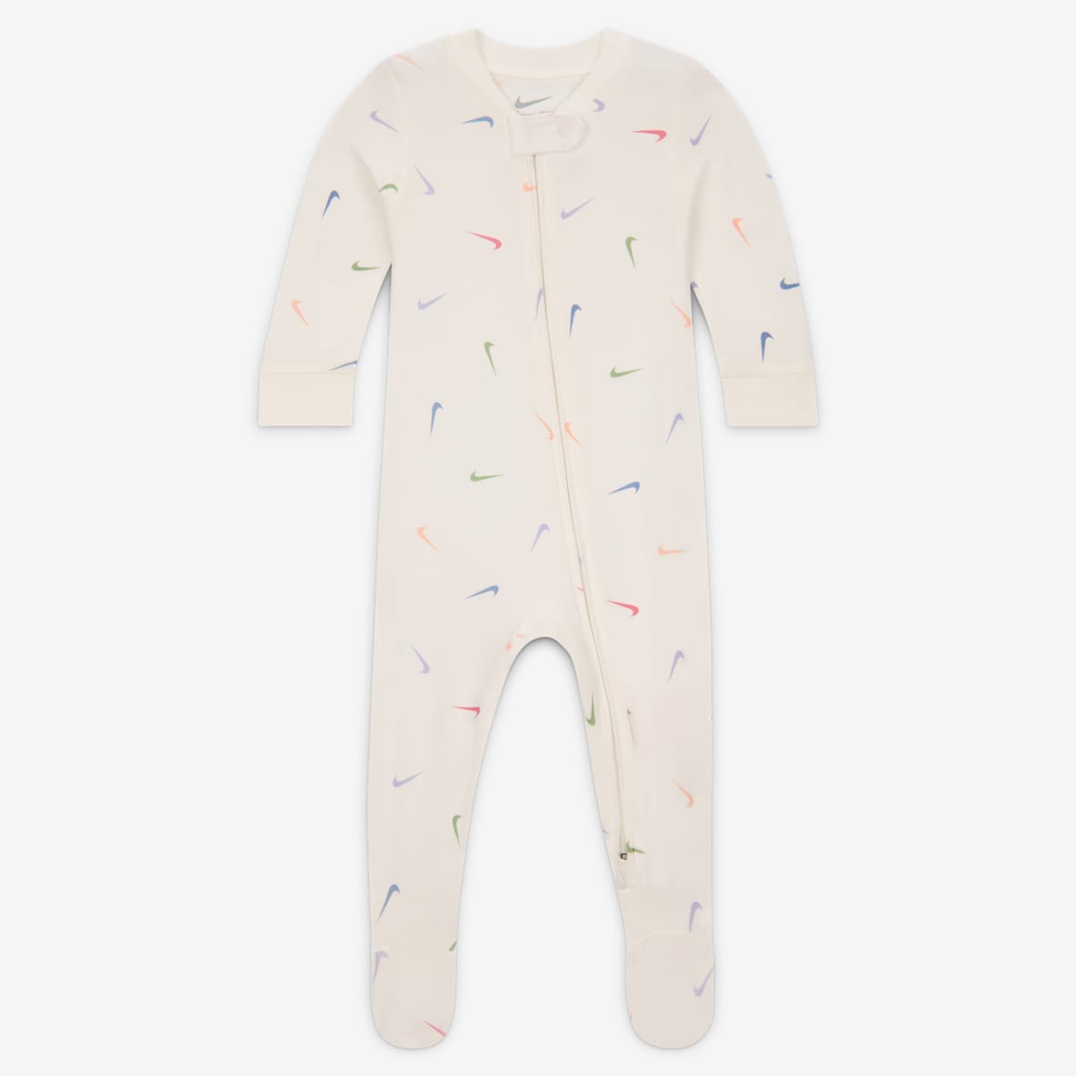 Nike Nike Baby (0-9M) Printed Viscose Footed Coverall