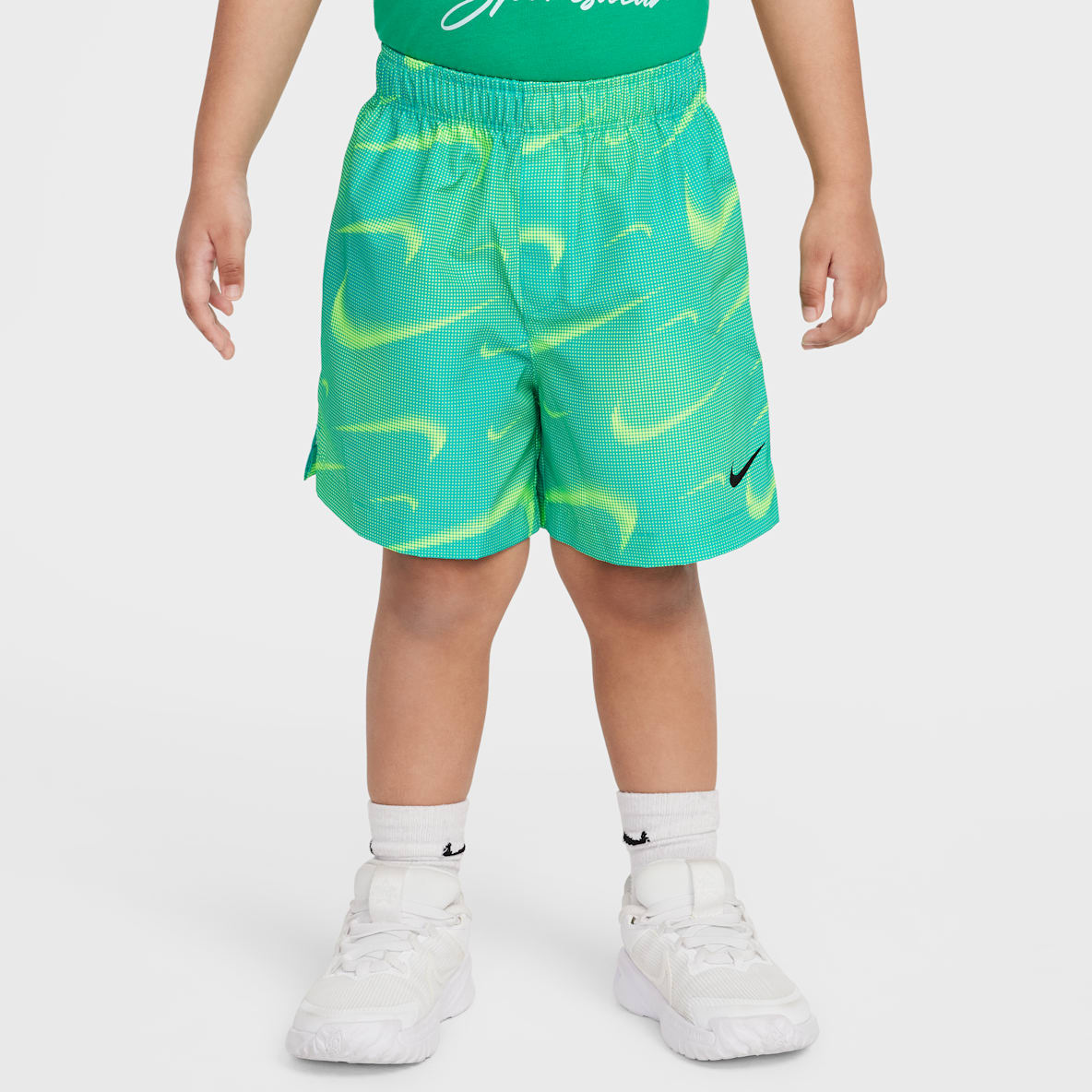 Nike Dri-FIT Nike Dri-FIT Shorts de tejido Woven con estampado Rhythm infantiles