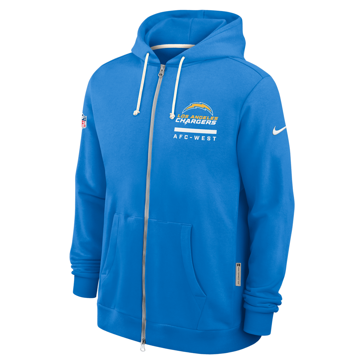 Los Angeles Chargers Utility Player Sideline Los Angeles Chargers Utility Player Sideline Men's Nike Dri-FIT NFL Full-Zip Hoodie
