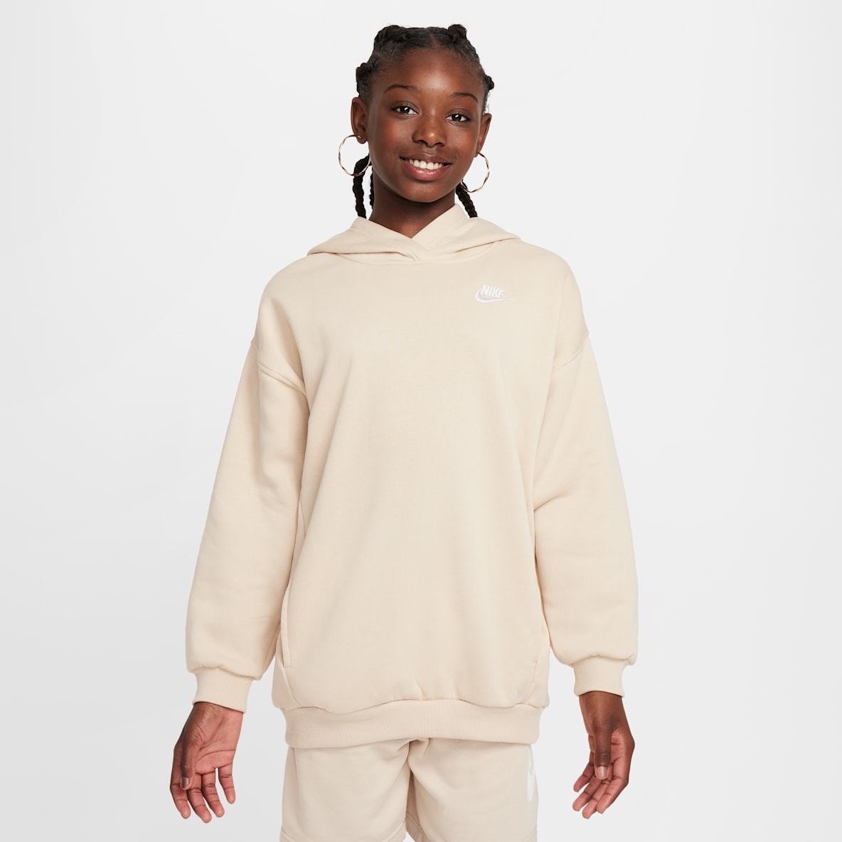 Nike Sportswear Club Fleece Nike Sportswear Club Fleece Big Kids' Oversized Pullover Hoodie