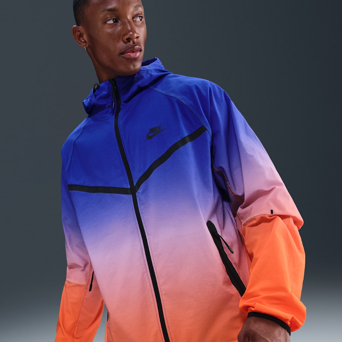 Nike Tech Nike Tech Męska kurtka z tkaniny z zamkiem na całej długości