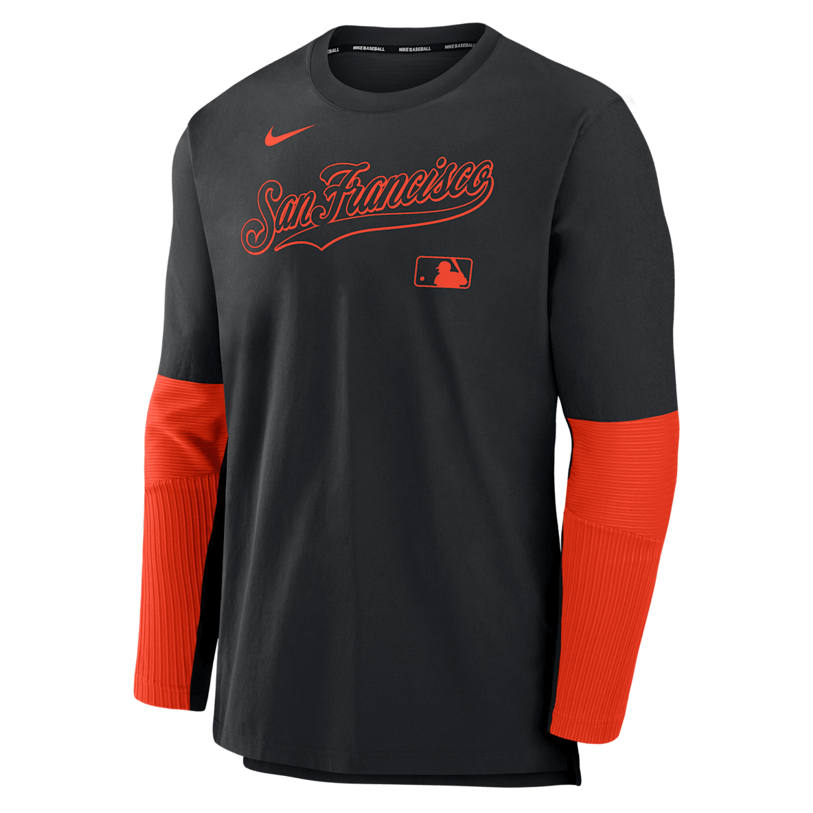 San Francisco Giants Authentic Collection Player Sudadera sin cierre Nike Dri-FIT de la MLB para hombre