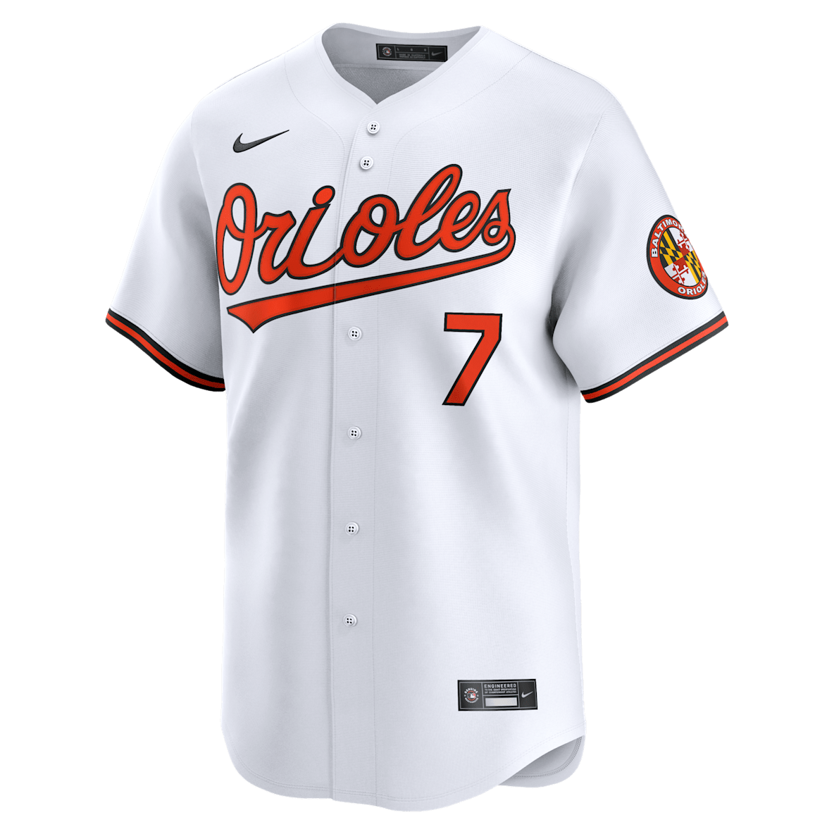 Jackson Holliday Baltimore Orioles Jackson Holliday Baltimore Orioles Men's Nike Dri-FIT ADV MLB Limited Jersey