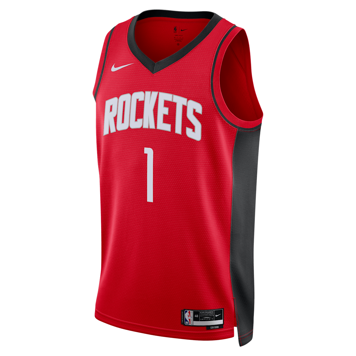 Houston Rockets Icon Edition Houston Rockets Icon Edition Jersey Nike Dri-FIT de la NBA Swingman para hombre