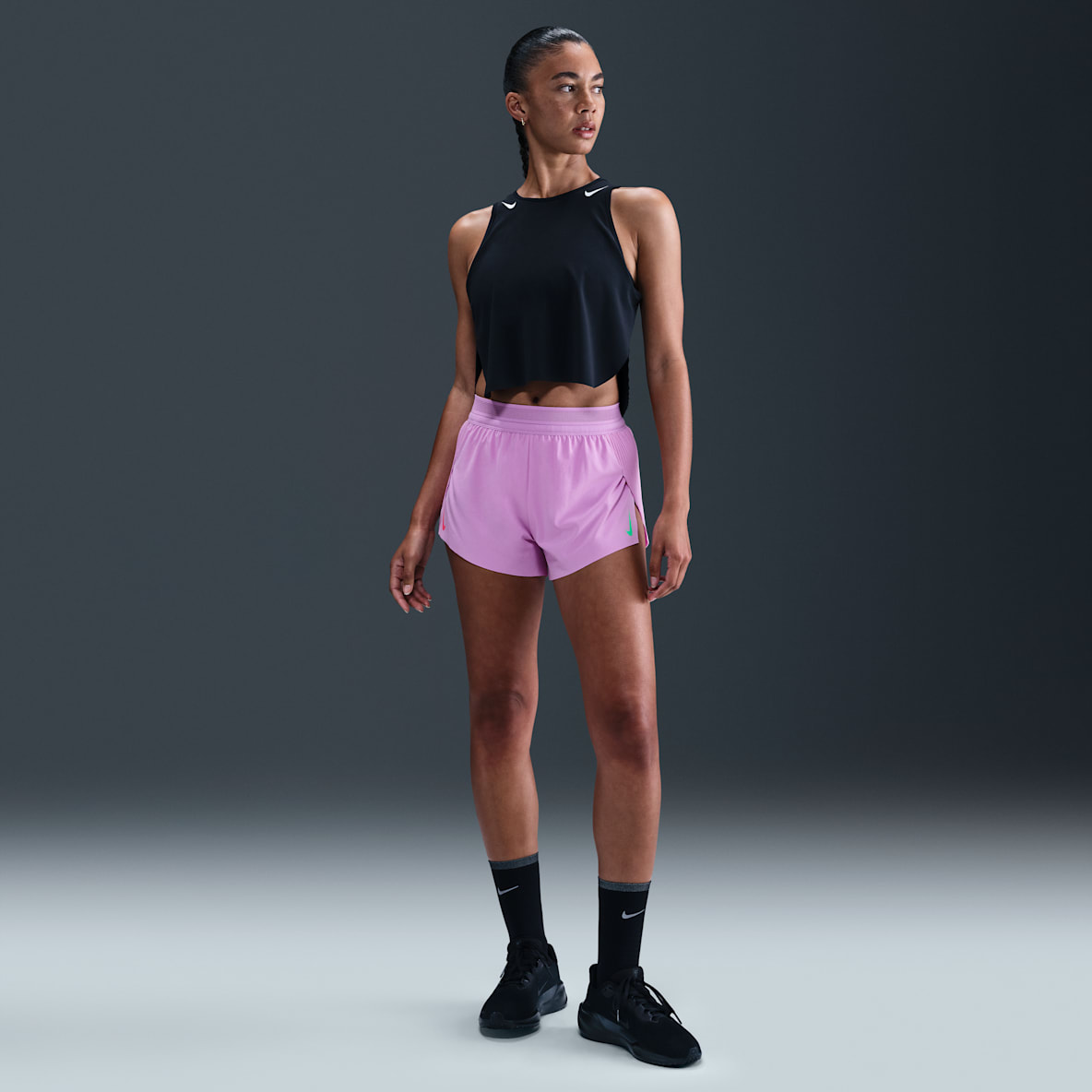 Nike AeroSwift "Faith Kipyegon" Nike AeroSwift "Faith Kipyegon" Women's Dri-FIT ADV Mid-Rise 3" Brief-Lined Running Shorts