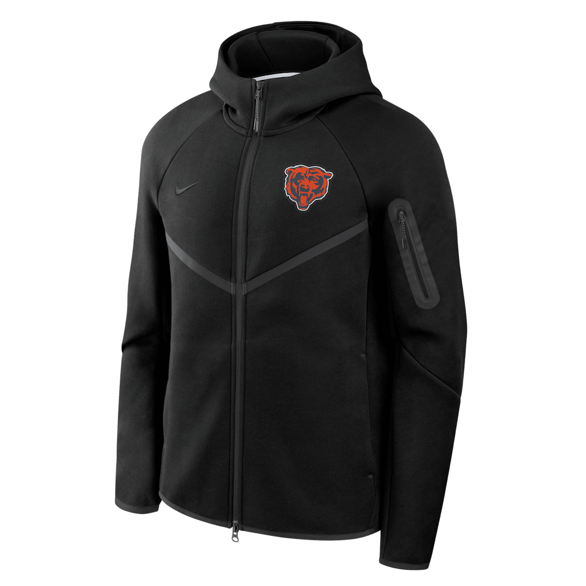 Chicago Bears Tech Fleece Windrunner Chicago Bears Tech Fleece Windrunner Men's Nike NFL Full-Zip Hooded Jacket