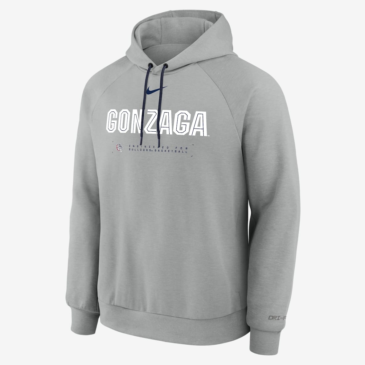 Gonzaga Bulldogs Nike NCAA Gonzaga Bulldogs Nike NCAA Men's Basketball Coaches' Pullover Hoodie