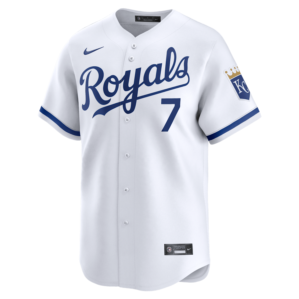Bobby Witt Jr. Kansas City Royals Bobby Witt Jr. Kansas City Royals Men's Nike Dri-FIT ADV MLB Limited Jersey