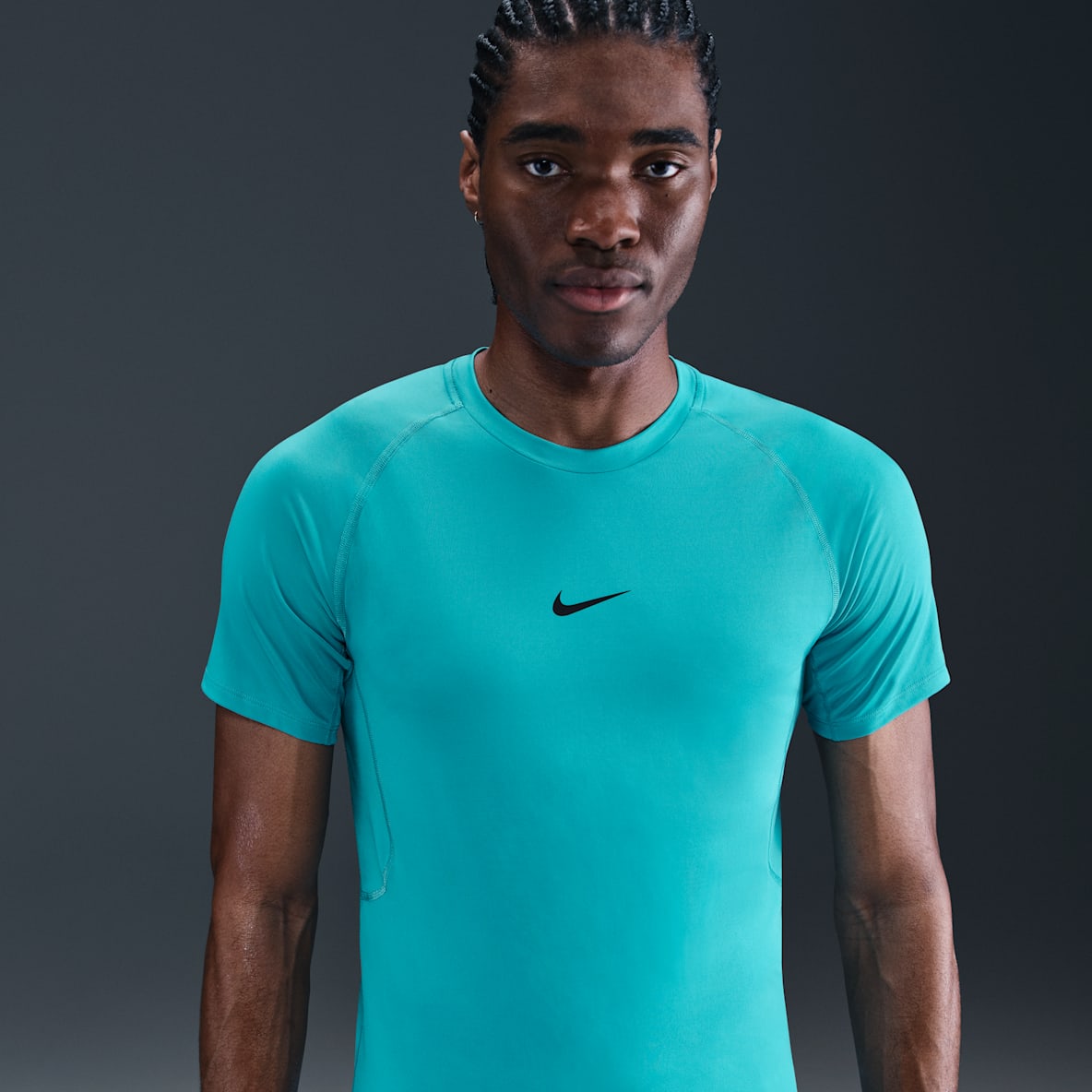 Nike Pro Playera de manga corta Dri-FIT slim para hombre